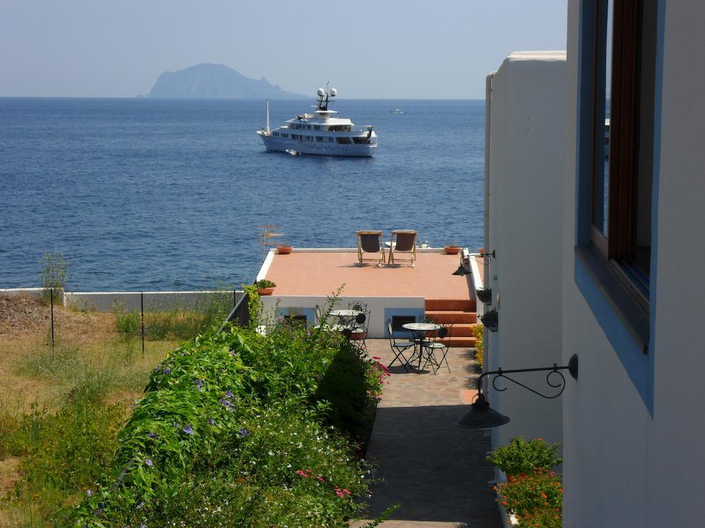 Hotel Punta Barone Santa Marina Salina Bagian luar foto